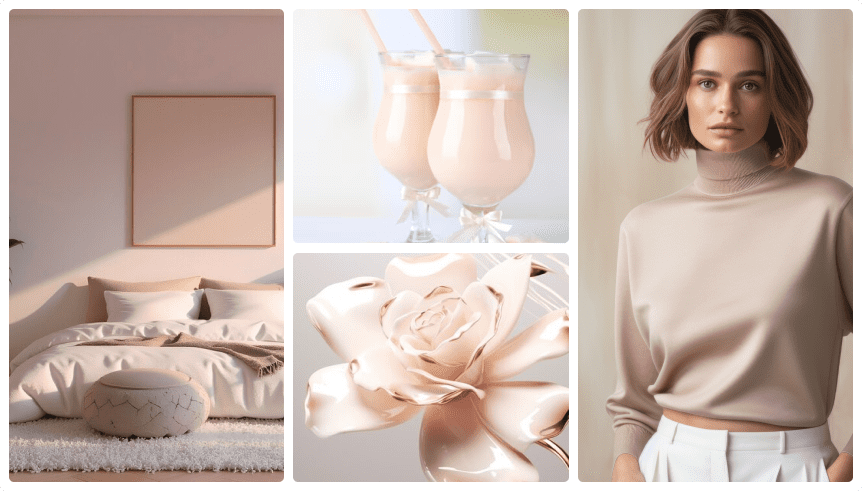 Bisque: Creamy Beige with a Delicate Pink Undertone